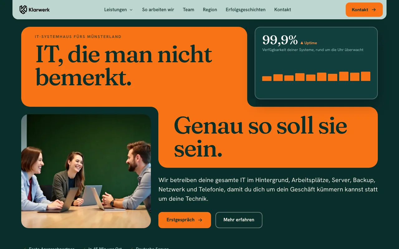 Vorschau der Klarwerk-Beispielseite